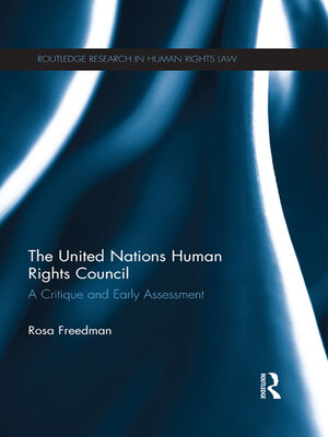 cover image of The United Nations Human Rights Council